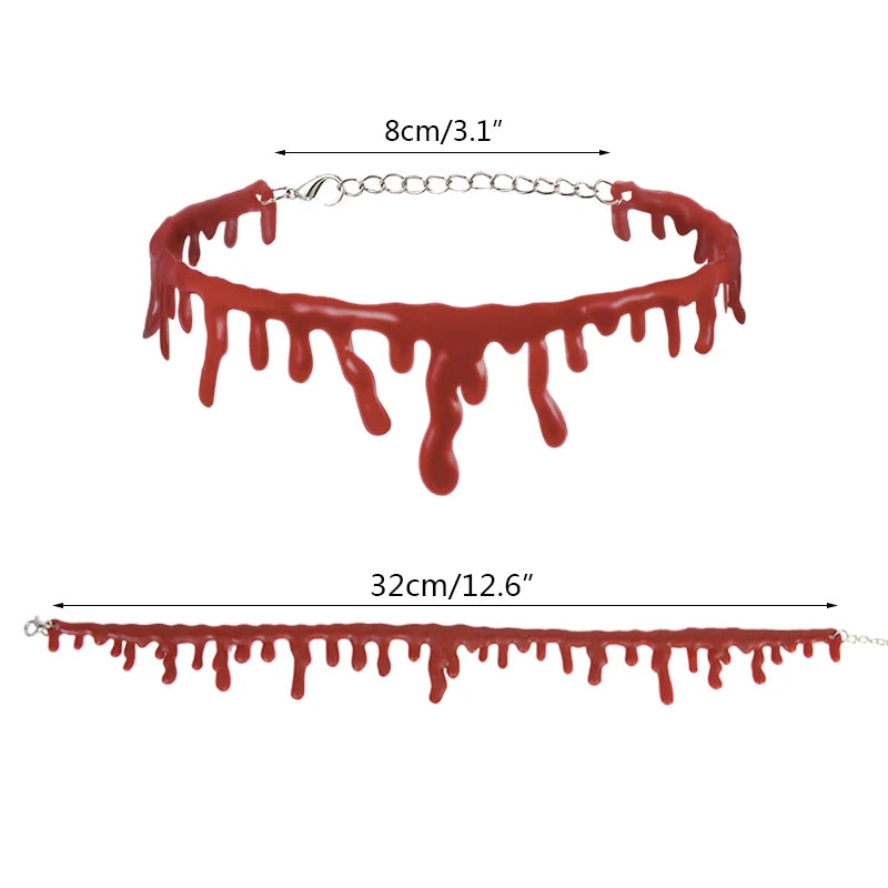 Halloween Blood Necklace