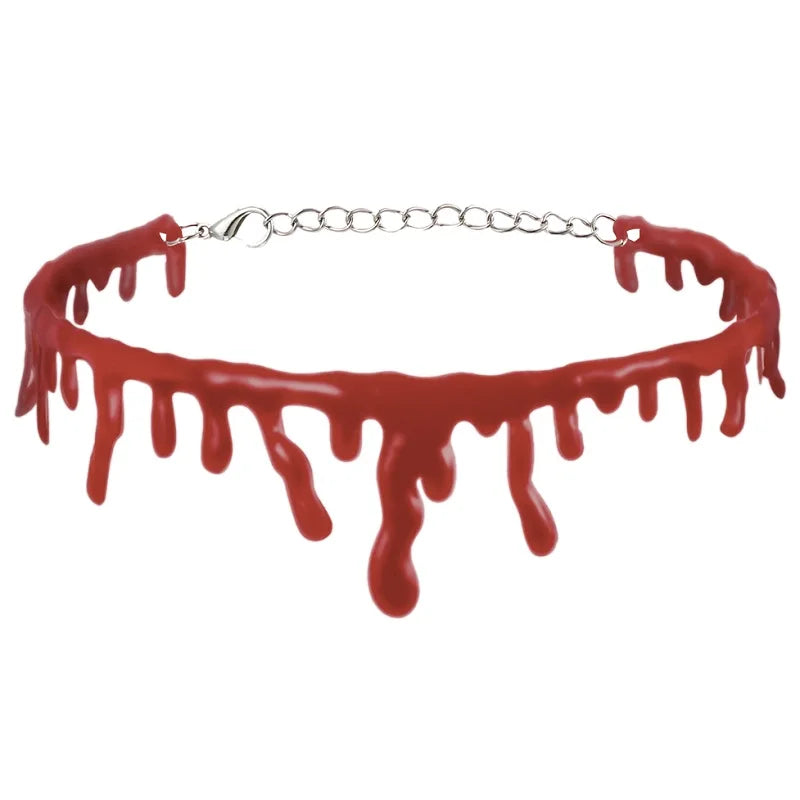 Halloween Blood Necklace