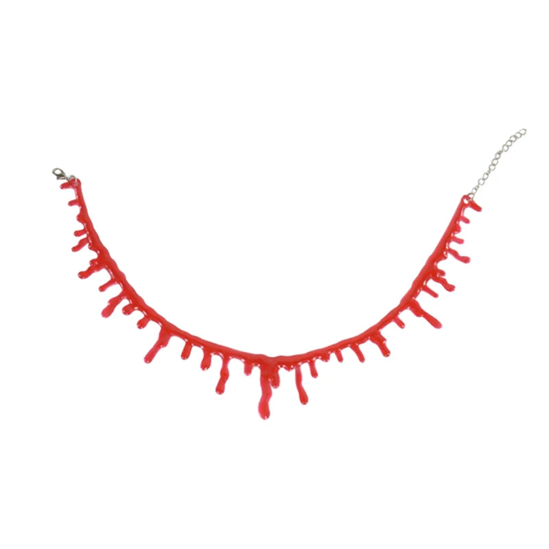 Halloween Blood Necklace