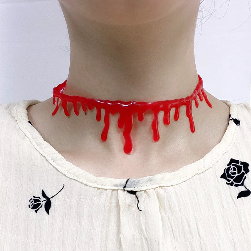 Halloween Blood Necklace