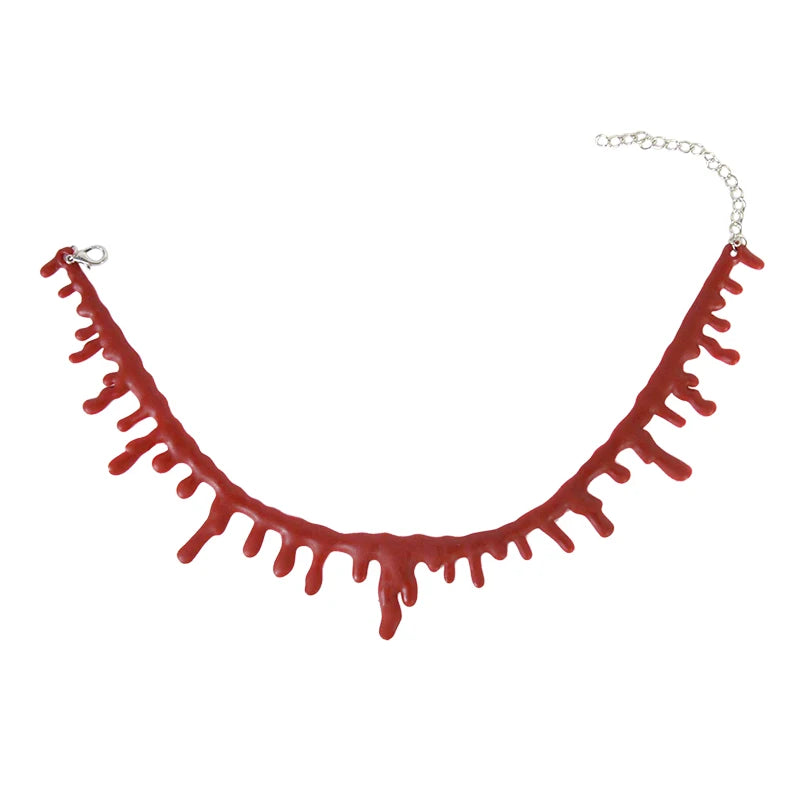 Halloween Blood Necklace