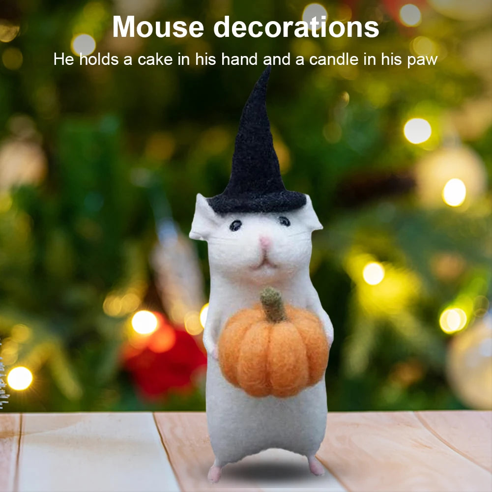 Felt Mouse Ornament