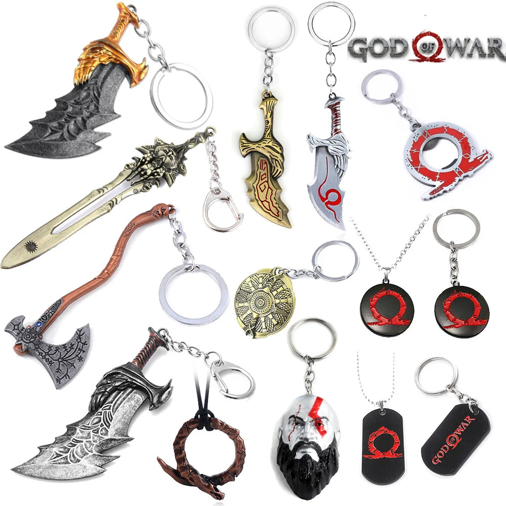 God of War Ragnarok Keychains