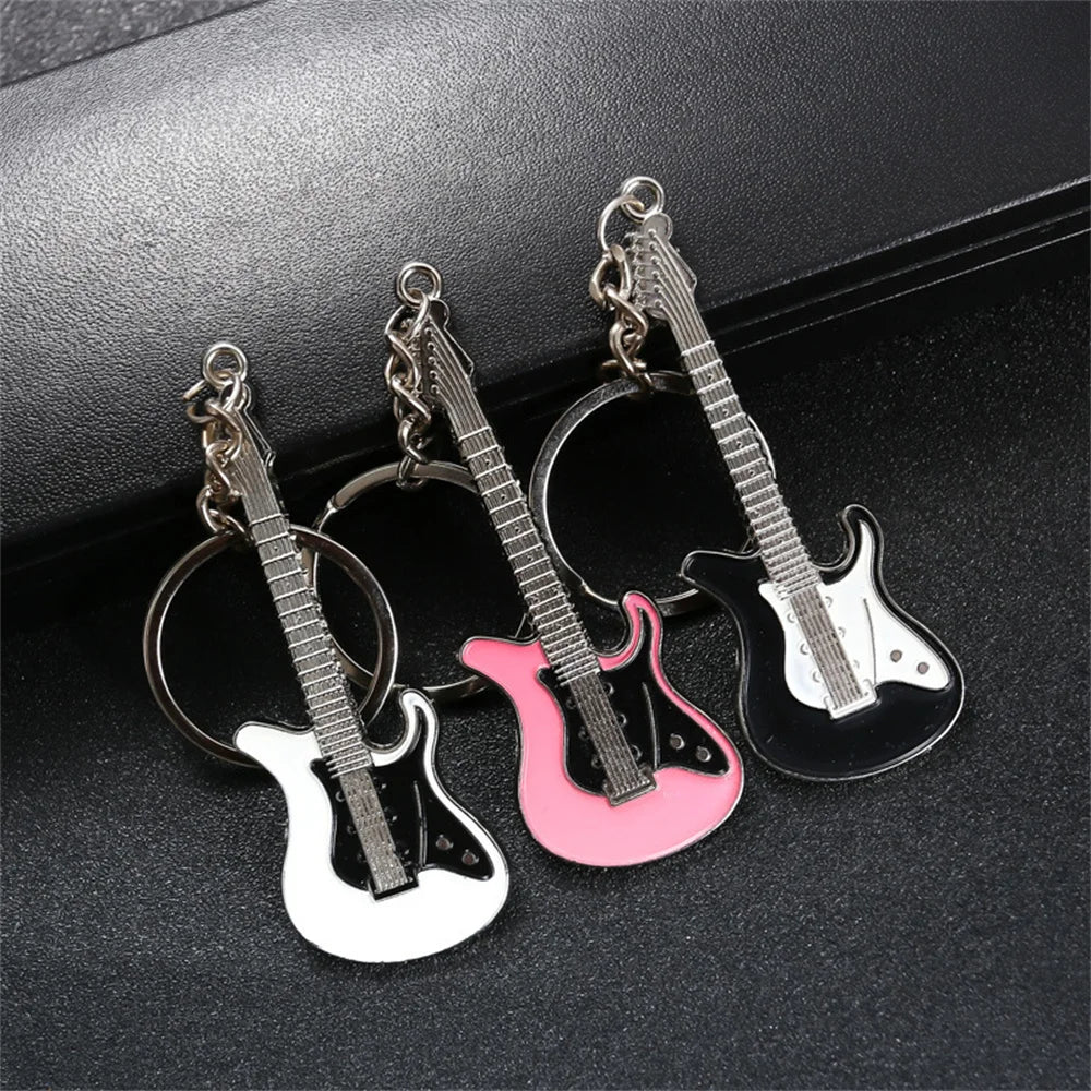 Mini Guitar Keychain