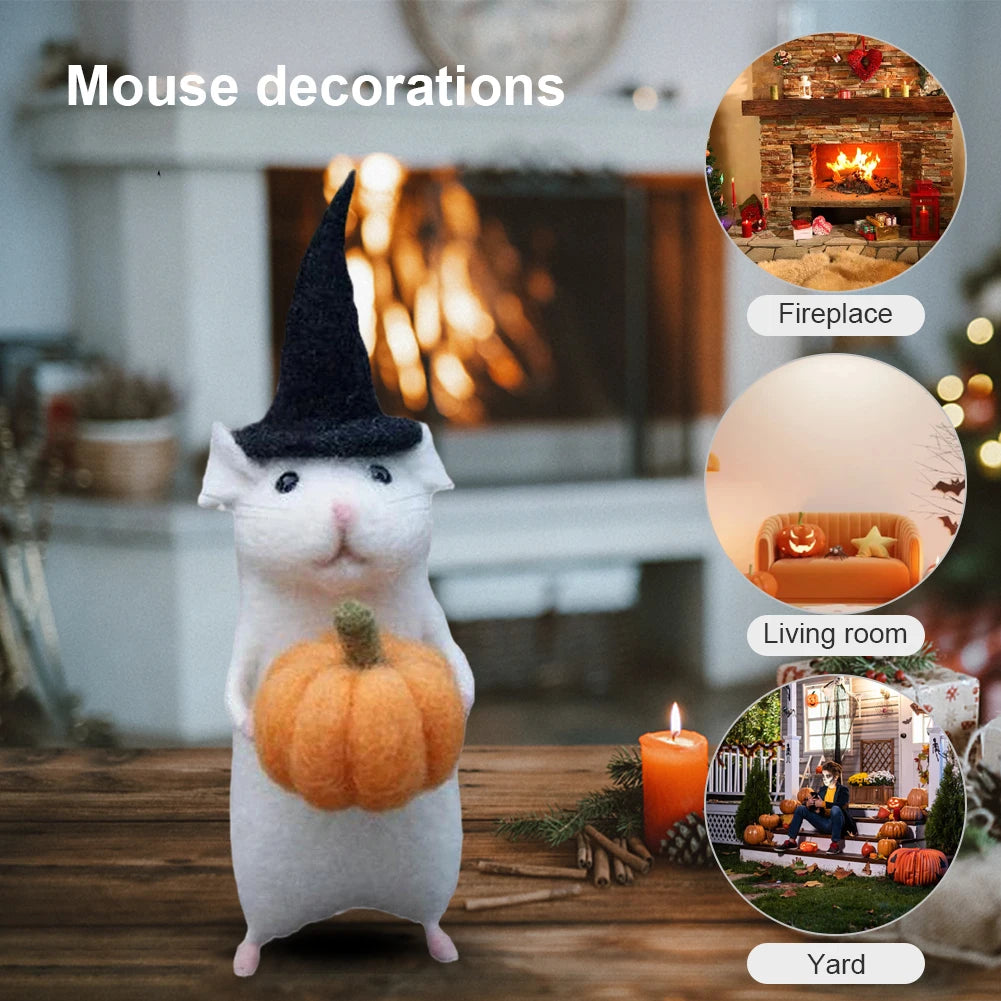 Felt Mouse Ornament