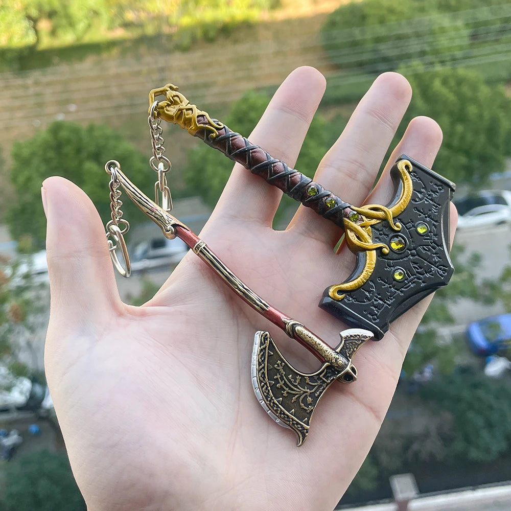 God of War Ragnarok Keychains