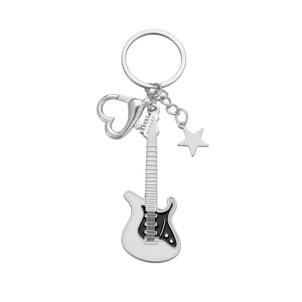 Mini Guitar Keychain