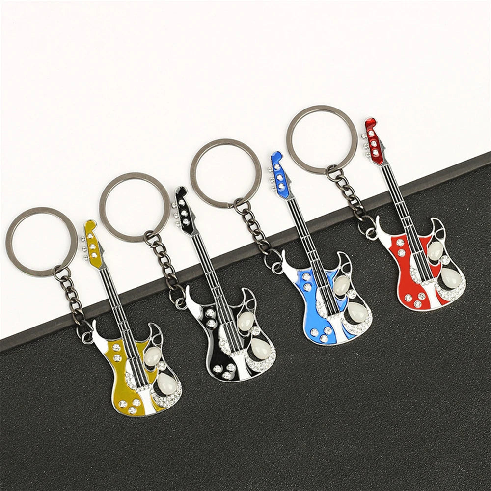 Mini Guitar Keychain