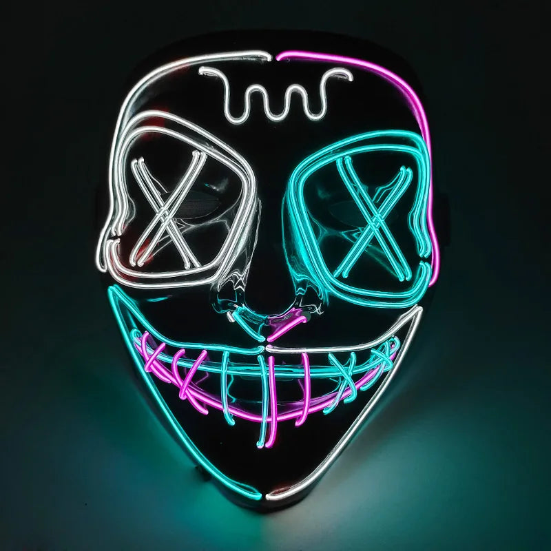 Wireless LED Glowing Mask