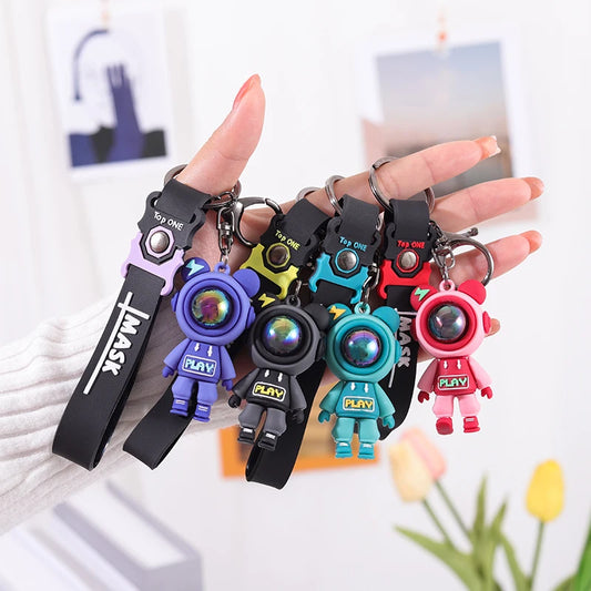 PVC Astronaut Key Chains