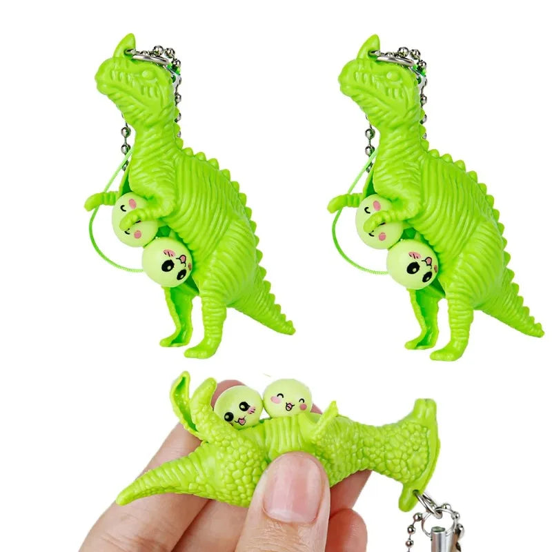 Dinosaur Fidget Toy key chain