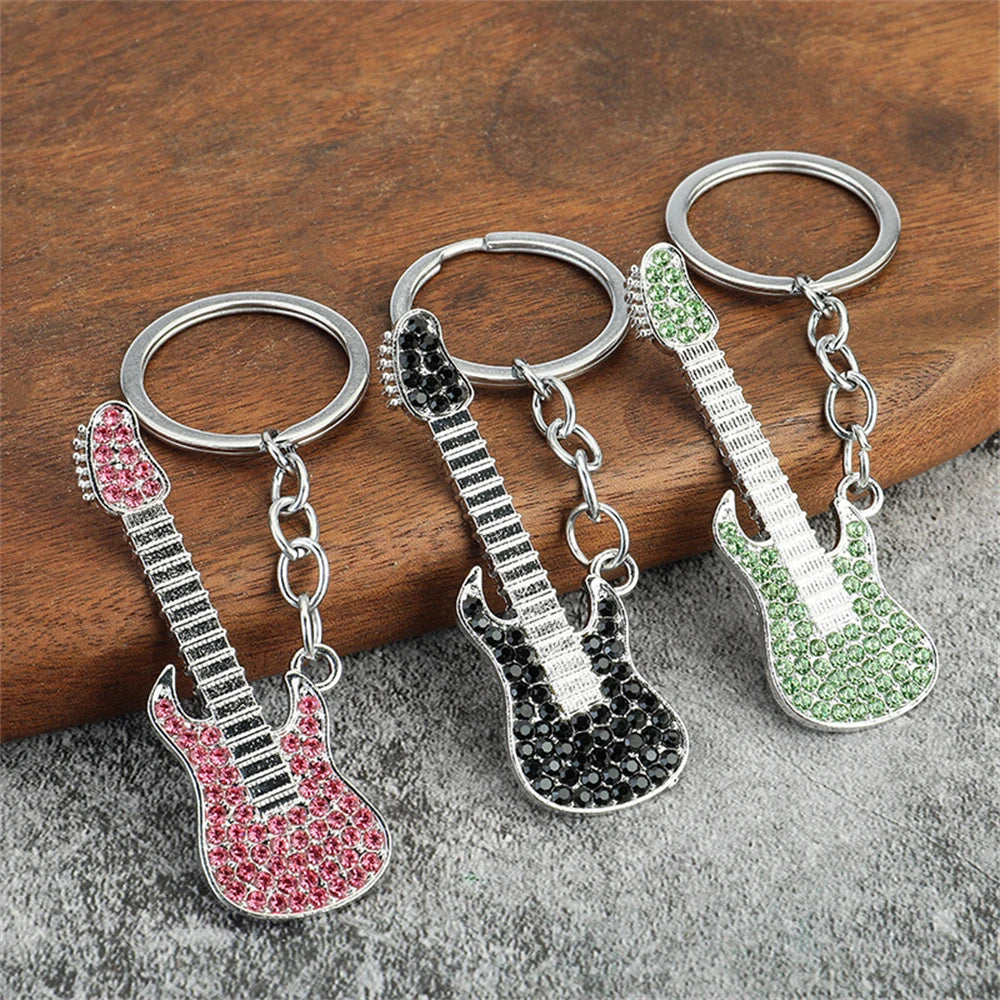 Mini Guitar Keychain