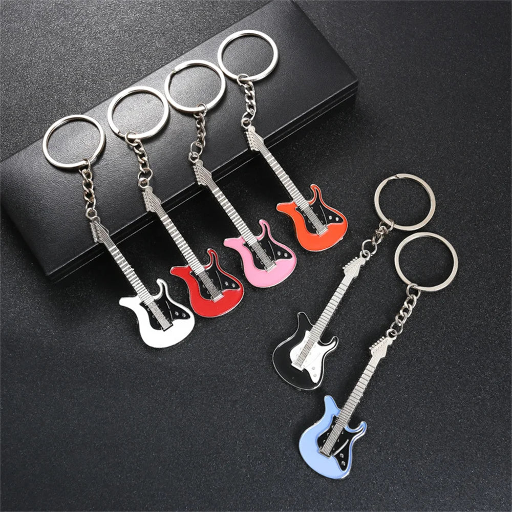 Mini Guitar Keychain