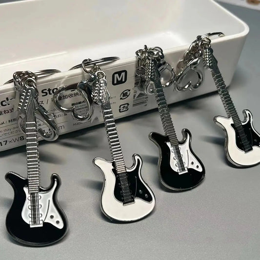 Mini Guitar Keychain