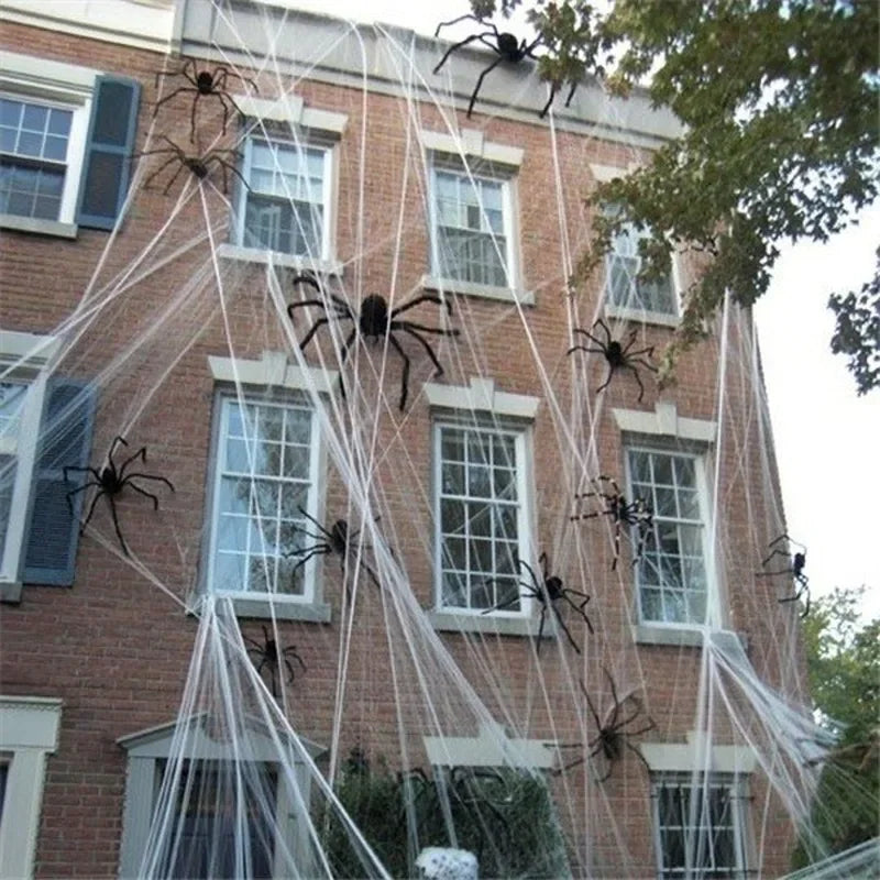 Halloween Giant Black Spider Decoration